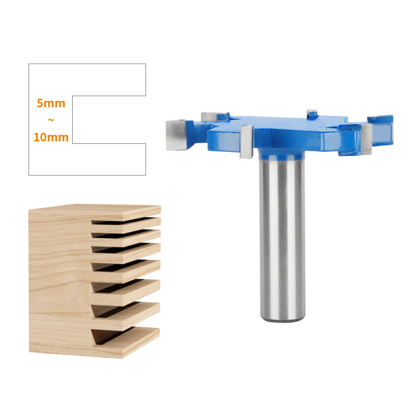 PTA 6 블레이드 Z6 T 유형 슬롯 커터 6 커터  - Router Trim Base 리뷰 및 가격
