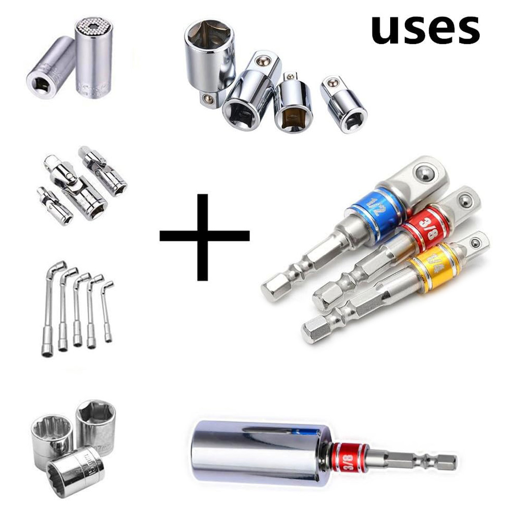 임팩트 드라이버 소켓 연장 어댑터, 전동 드릴용 육각  - Power Tools Extension 리뷰 및 가격