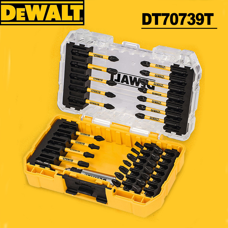 디월트 31피스 스크류 드라이빙 세트/드라이버 비트 세 - Power Tools Yellow And Black 리뷰 및 가격