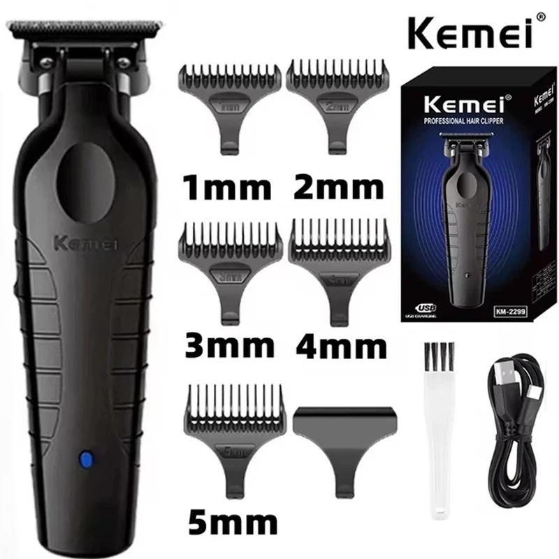 Kemei 2299 이발사 무선 헤어 트리머 0mm 제 - Router Trim Base 리뷰 및 가격