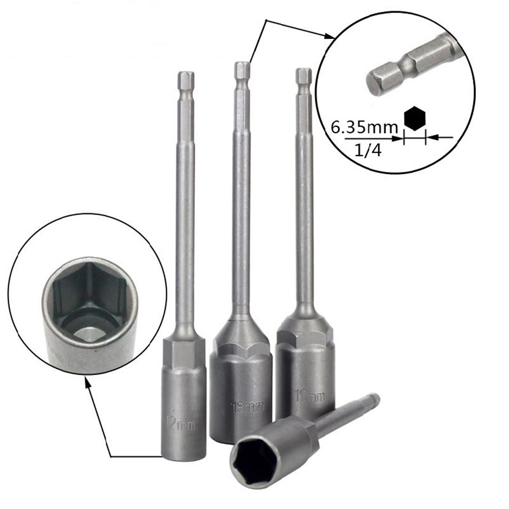 소켓 150mm 육각 너트 드라이버 드릴 비트 어댑터  - Power Tools Extension 리뷰 및 가격