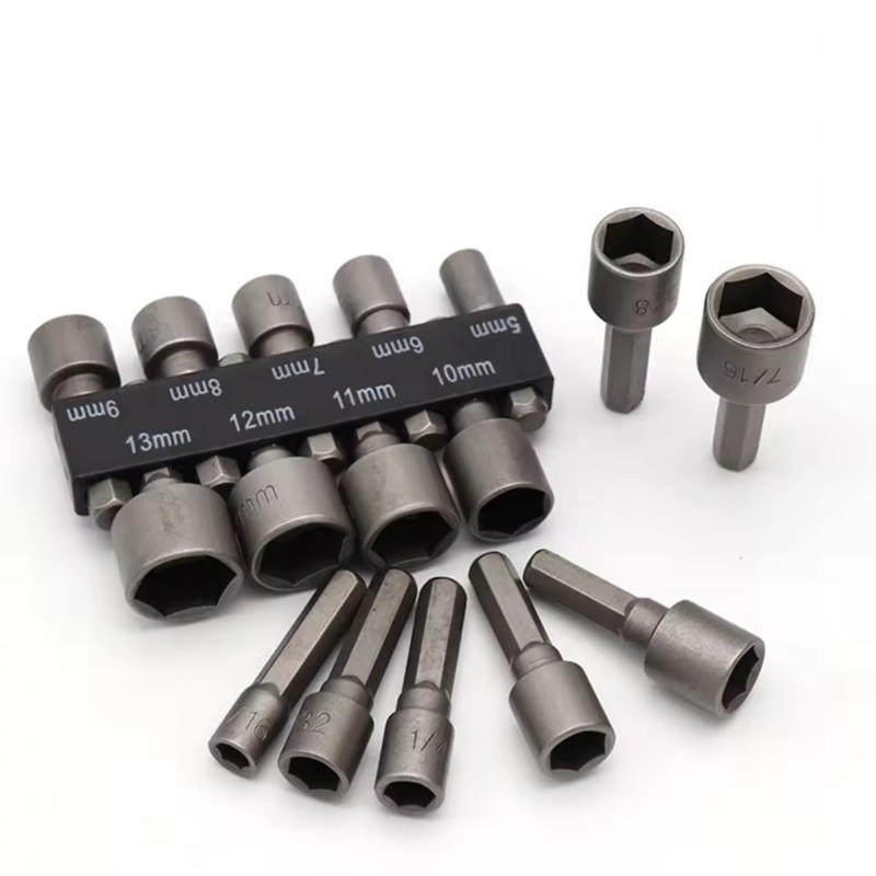 9/14Pcs 세트 소켓 렌치 전원 드릴 비트 너트 드 - Power Tools Extension 리뷰 및 가격
