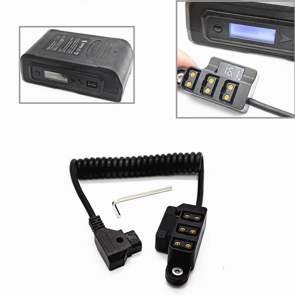 V-마운트 배터리 및 장치용 스크린이 있는 3개의 암  - Power Tools Extension 리뷰 및 가격