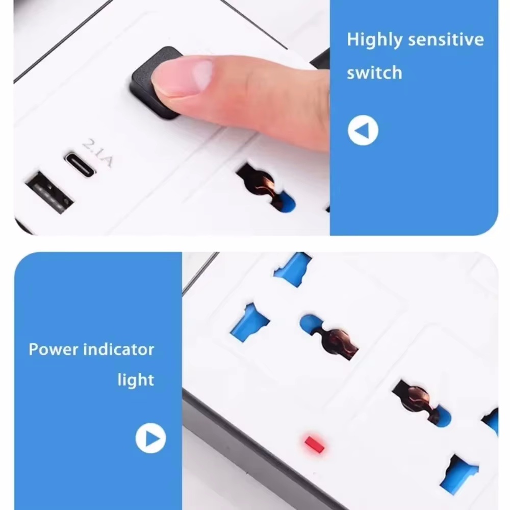 범용 멀티탭 타입C USB 포트 콘센트 2M 연장 코드 - Power Tools Extension 리뷰 및 가격