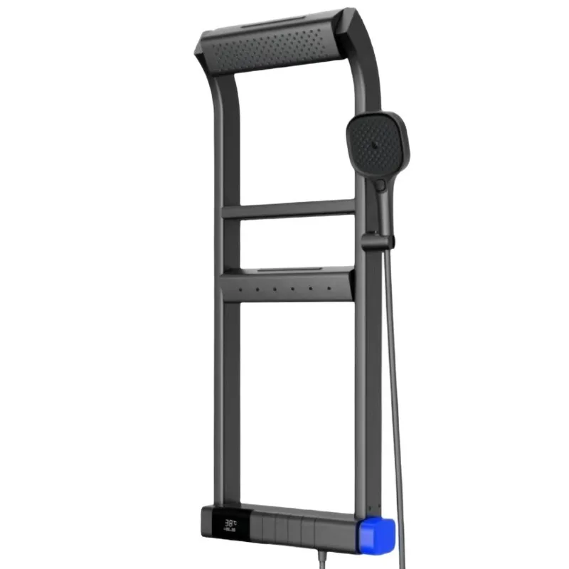 다기능, 일정한 온도를 유지하는 디지털 디스플레이 샤워 - Power Tools Display Rack 리뷰 및 가격